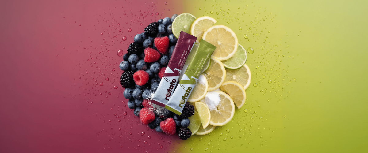 Rotate V1 Doppelpack mit Forest Fruit und Lemon Lime